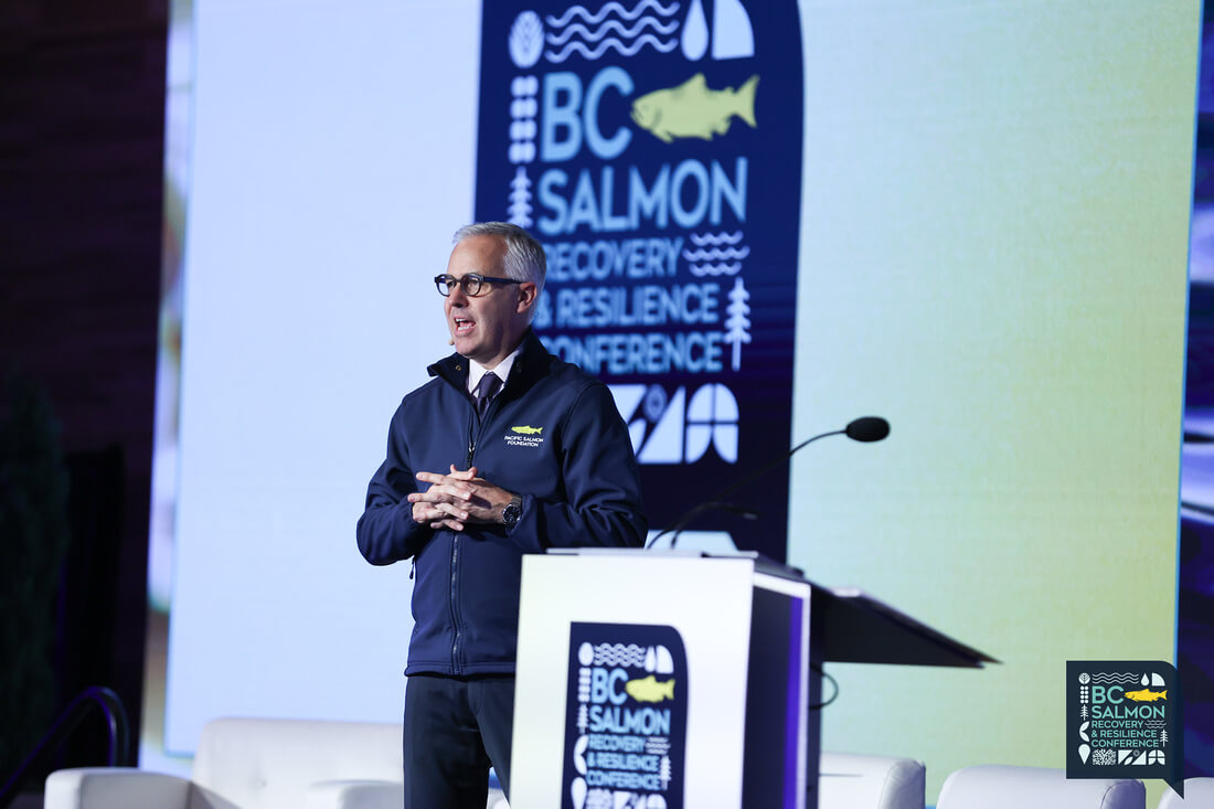 Mike Meneer speaks at BC Salmon Recovery & Resilience Conference 2024