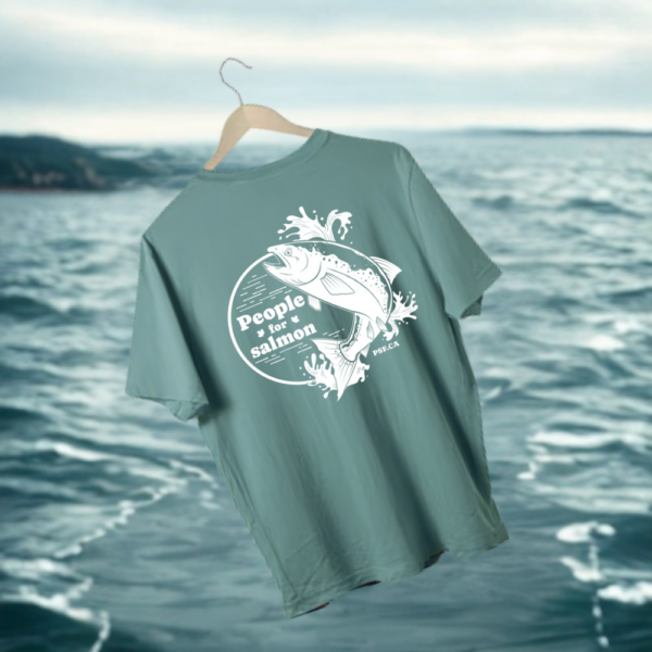 People for Salmon Vintage Oversized Tee