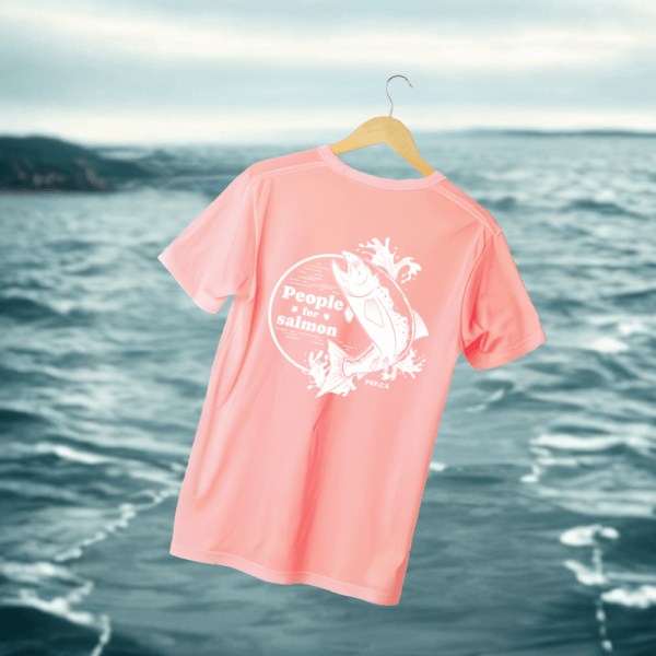 People for Salmon Vintage Oversized Tee