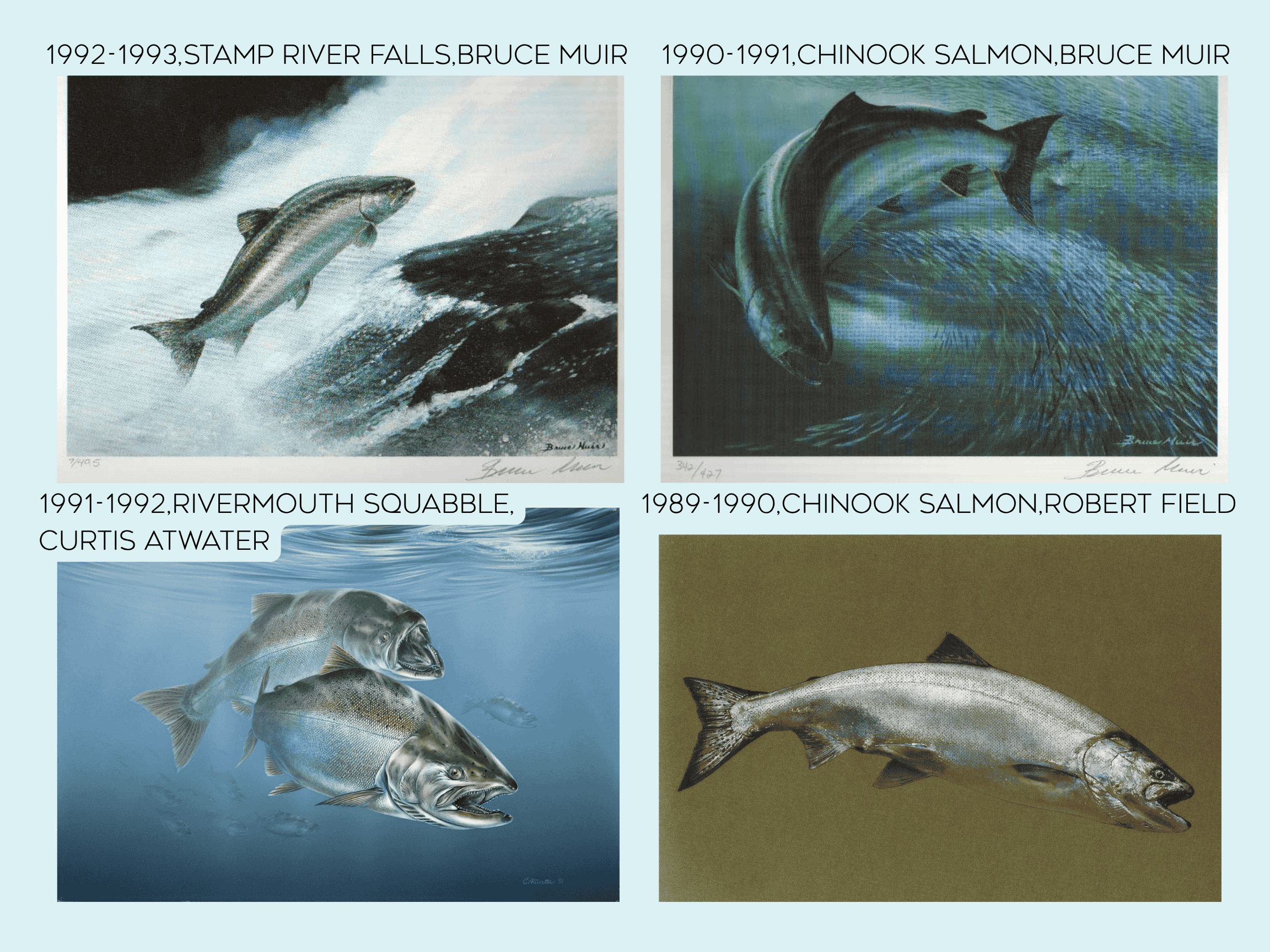 Salmon Conservation Stamp - Image 11