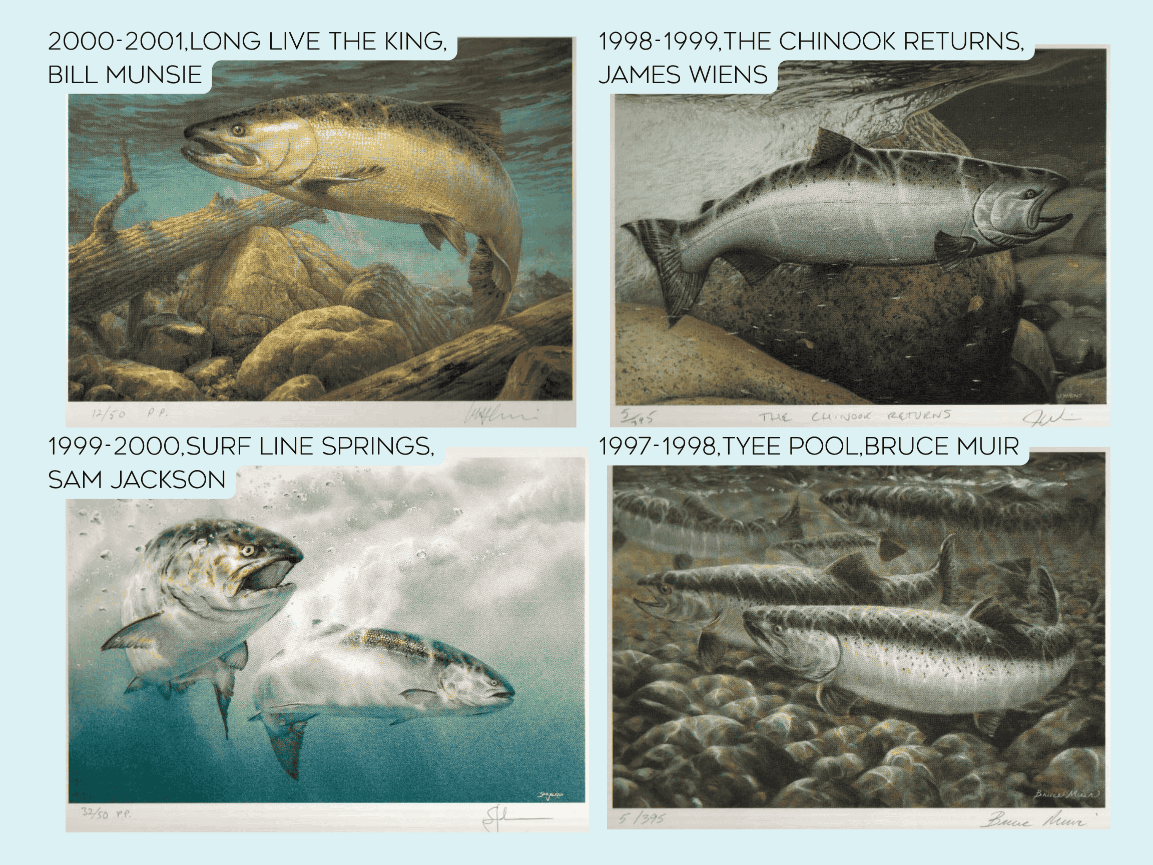 Salmon Conservation Stamp - Image 9